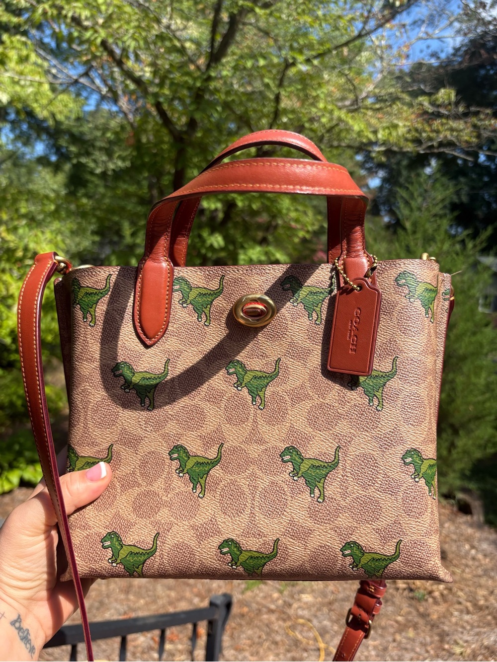 Coach Rexy Tote - Picture 9 of 10